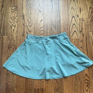 All in Motion Green Skater Mini Skirt Casual A-Line